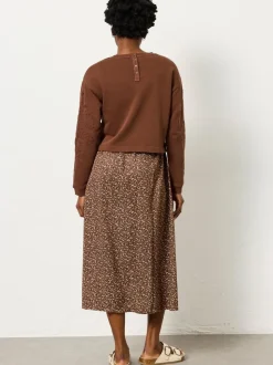 FatFace Noa 2in1 Midi Dress