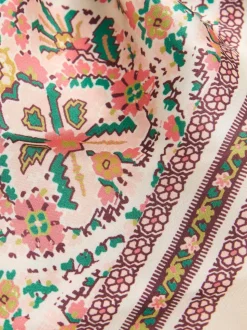 FatFace Ornate Paisley Hair Bow