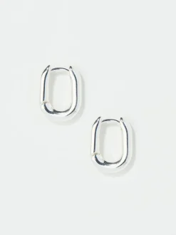 FatFace Ovale Huggie Hoop Oorbellen