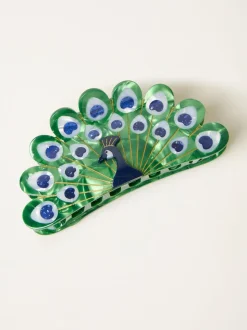 FatFace Peacock Claw Clip