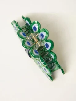 FatFace Peacock Claw Clip