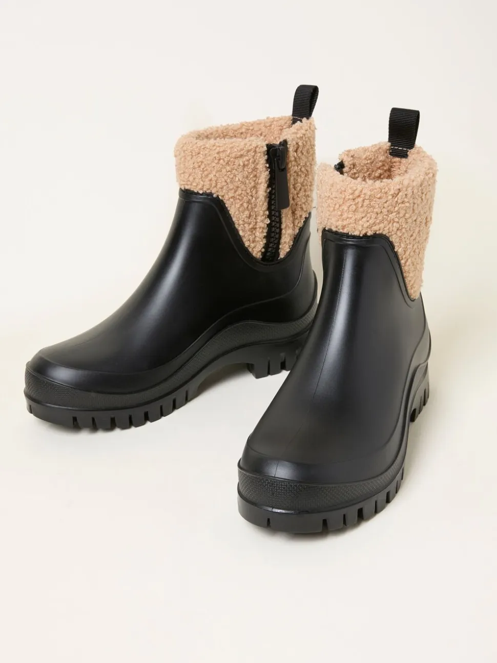 FatFace PVC Ankle Borg Welly