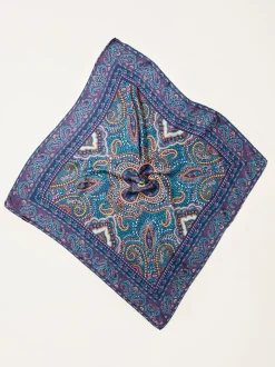 FatFace Satin Mosaic Hair Scarf
