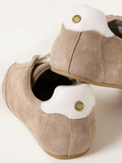 FatFace Slim Ballet Suede Trainer