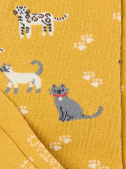 Fatface sokken met kattenopdruk