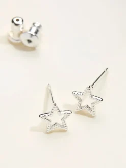 FatFace Star Stud Earrings