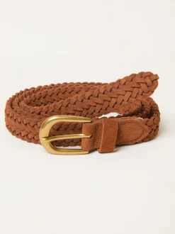 FatFace Suede Buckle Interest Belt