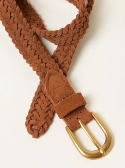 FatFace Suede Buckle Interest Belt