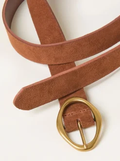 FatFace Suede Plaited Belt