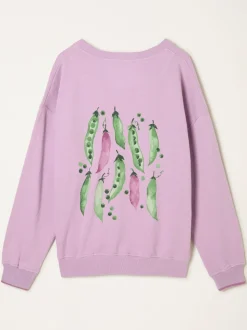 FatFace Sweet Pea Graphic Crew Sweat