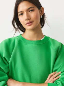 Felgroen - Relaxed Fit Heavyweight Regular Crew Neck Sweatshirt