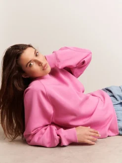Felroze - Relaxed Fit Heavyweight Longline Crew Neck Sweatshirt