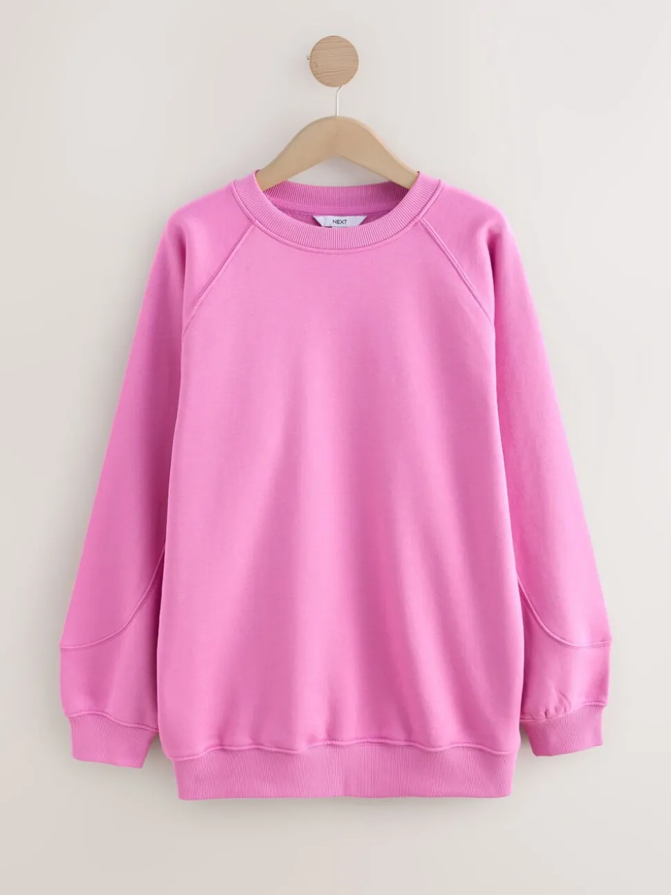 Felroze - Relaxed Fit Heavyweight Longline Crew Neck Sweatshirt