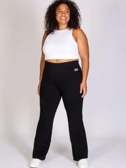 Flare Jersey Womens Trousers