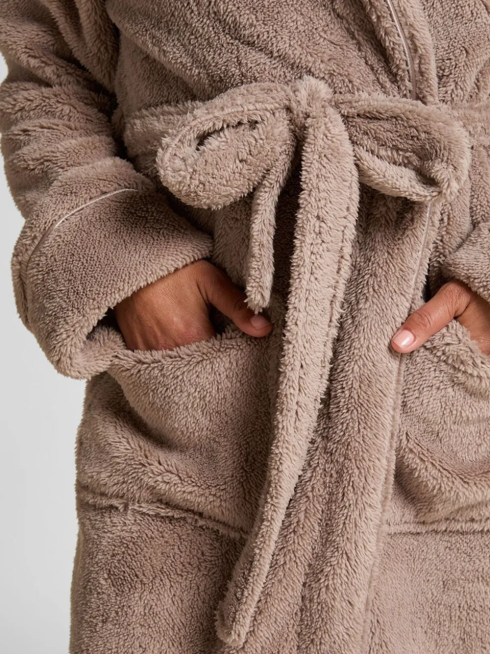 Fleece Bathrobe