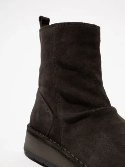 Fly London Grey Diesel Boots