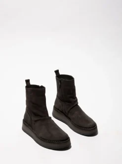 Fly London Grey Diesel Boots