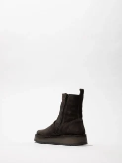 Fly London Grey Diesel Boots