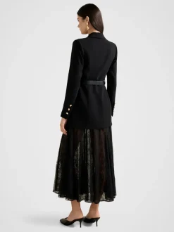 Forever New Fallon Blazer 2-In-1 Lace Dress