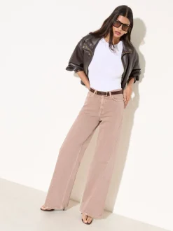 Friends Like These - Relaxte jeans met wijde pijpen