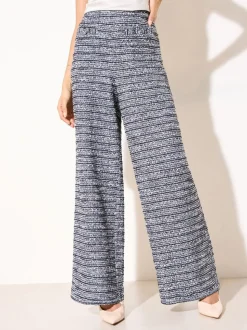Friends Like These Boucle Wide Leg Trousers