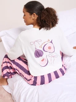 Friends Like These Don’t Give A Fig Long Sleeve Pyjamas