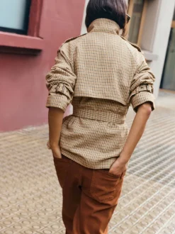 Friends Like These Funnel Neck Belted Jacket