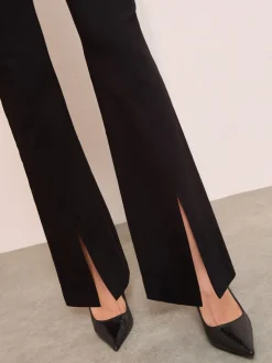 Friends Like These Sculpting Stretch Split Flare Trousers
