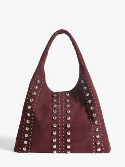 Friends Like These Studded Slouchy Tote Bag