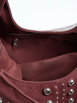 Friends Like These Studded Slouchy Tote Bag