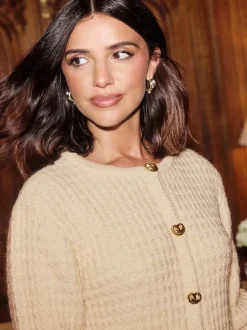 Friends Like These X Lucy Mecklenburgh Boucle Cardigan