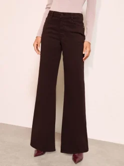 Friends Like These X Lucy Mecklenburgh Petite Relaxed Wide Leg Jeans