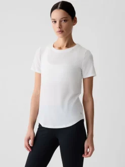 Gap Breathe T-shirt met ronde hals en korte mouwen