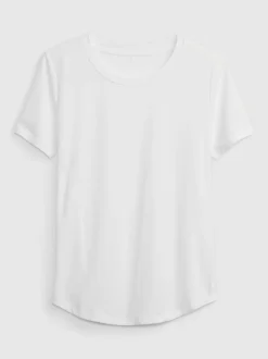 Gap Breathe T-shirt met ronde hals en korte mouwen