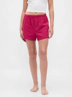 Gap Matching Family Logo Flannel Pyjama Boxer Shorts
