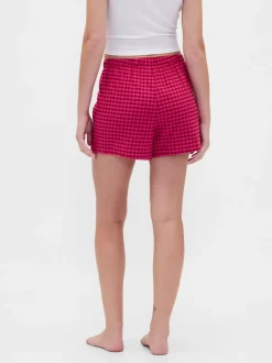 Gap Matching Family Logo Flannel Pyjama Boxer Shorts