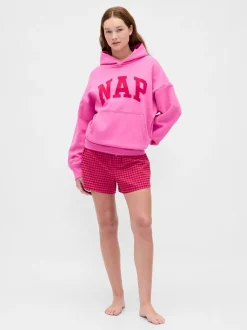 Gap Matching Family Logo Flannel Pyjama Boxer Shorts