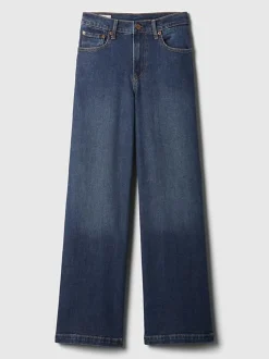 Gap Stride jeans met hoge taille en wijde pijpen