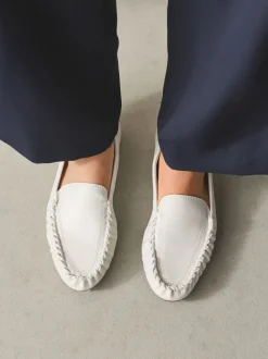 Gebroken wit - Forever Comfort® Soft Ruched Loafers