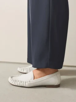 Gebroken wit - Forever Comfort® Soft Ruched Loafers