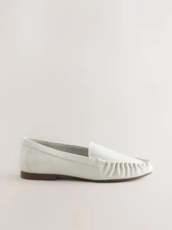 Gebroken wit - Forever Comfort® Soft Ruched Loafers