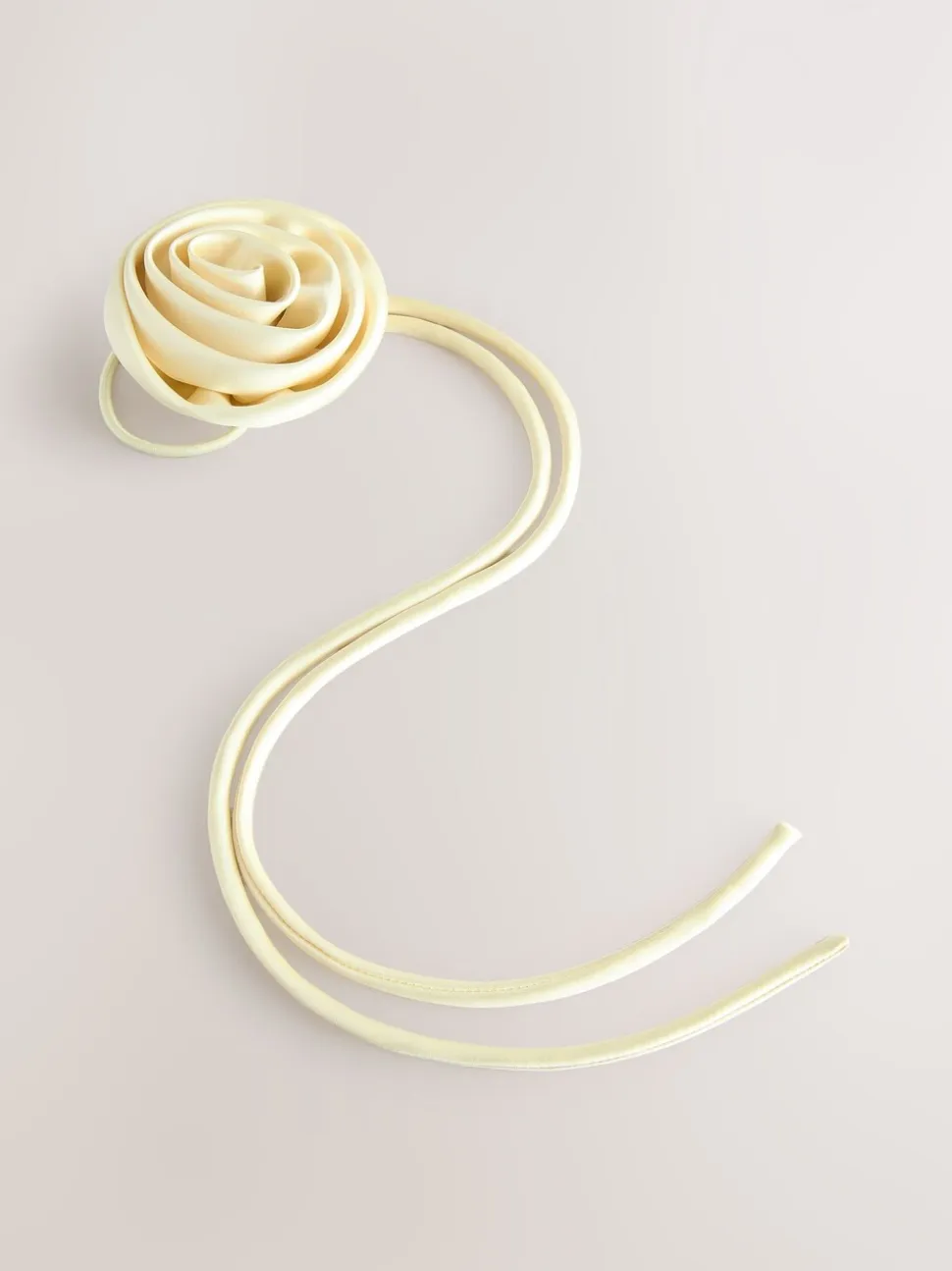 Geel - Corsage Haarelastiek