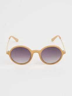 Geel - Seasalt Cornwall Cascade Round Sunglasses