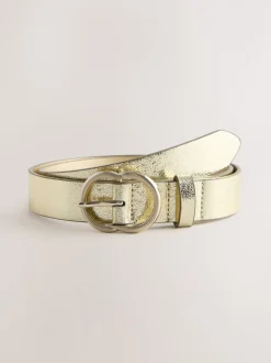 Gold Crackle - Normale PU-riem