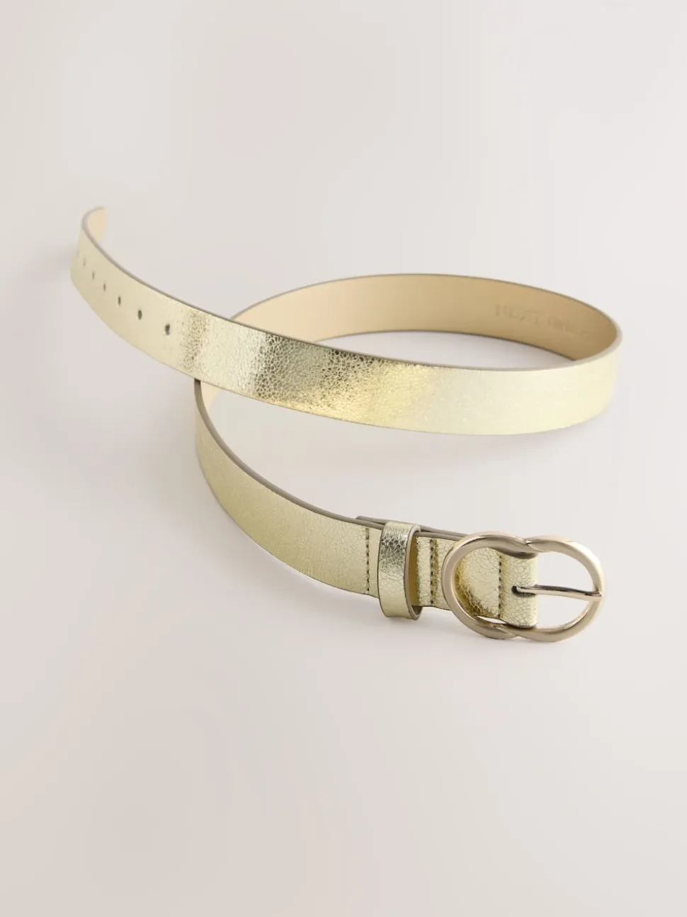Gold Crackle - Normale PU-riem