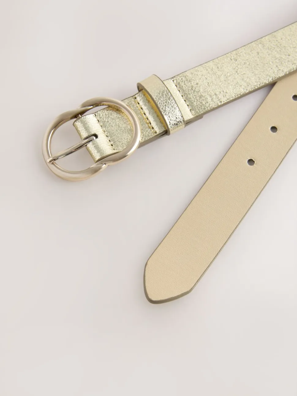 Gold Crackle - Normale PU-riem
