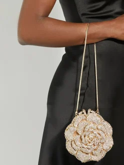 Goud - Dune London Bling harde versierde Flow tas
