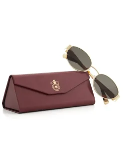 Goud - Dune London Glee Fashion Oval Sunglasses