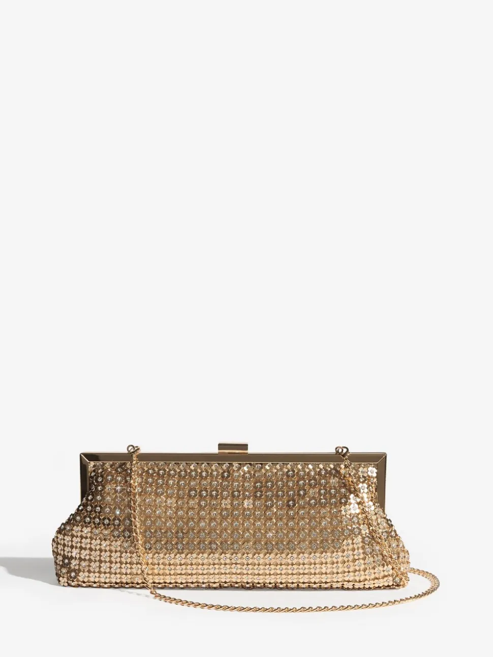 Goud - Friends Like These Chain Mail Clutch