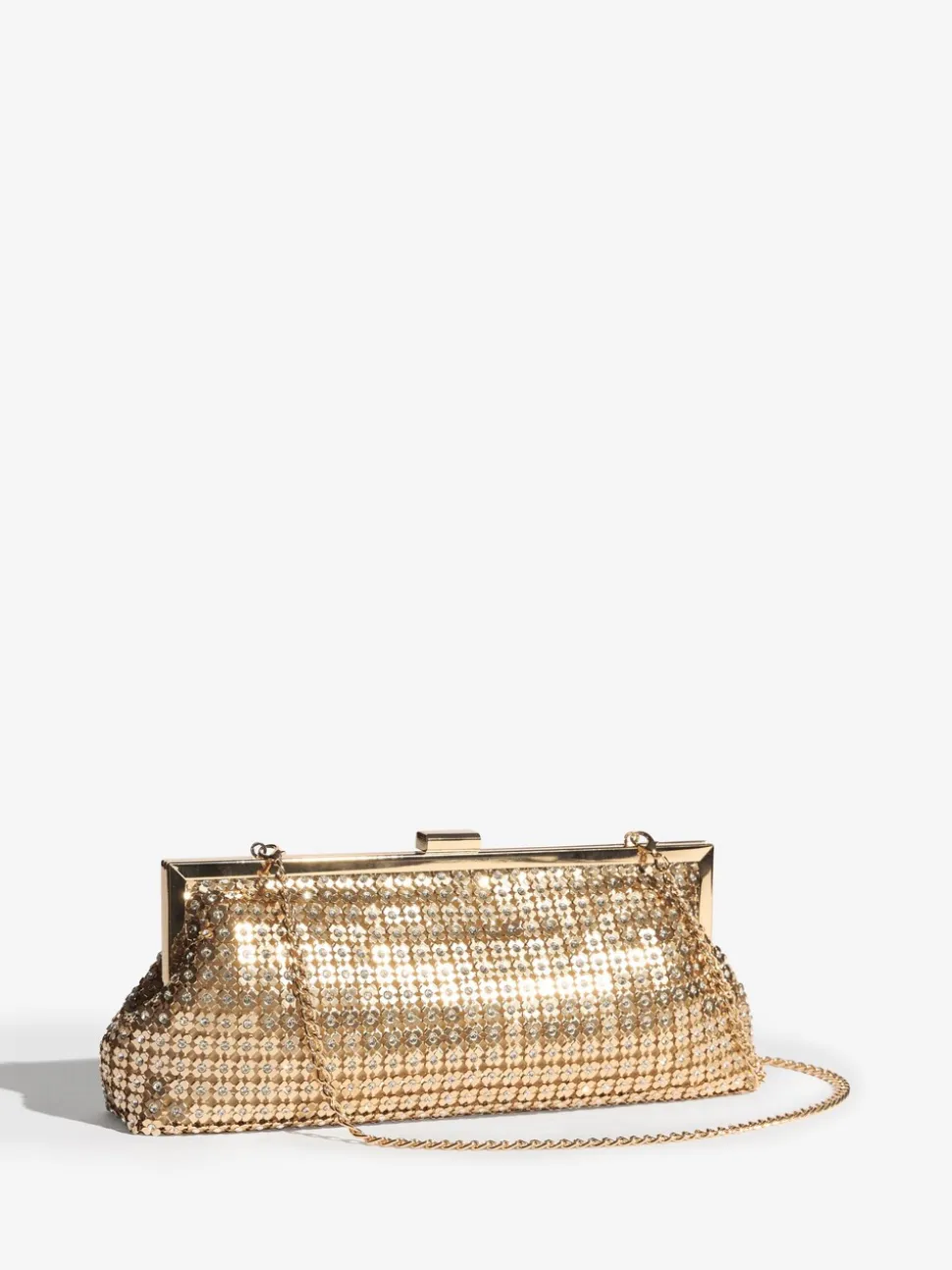 Goud - Friends Like These Chain Mail Clutch